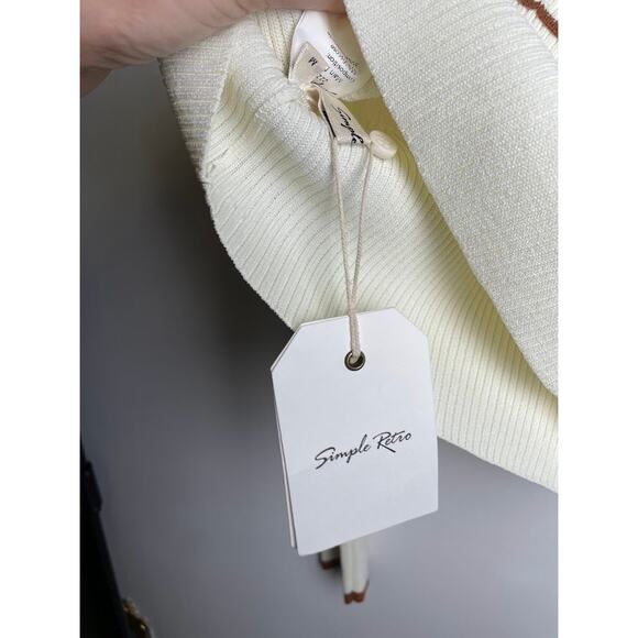 Simply Retro Western Crop Top Long Sleeve Milkmaid Square Neck Pearl Detail Boho - Picture 9 of 12